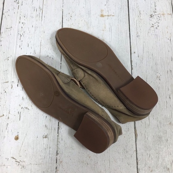 Lucky Brand Crestan Leather Studded Loafers Flats Size 8​​ - Picture 5 of 7